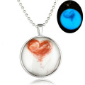 Heart NEcklace In Alloy Jewelry Collier en chaîne en argent sterling Pendentif en forme de pendentif